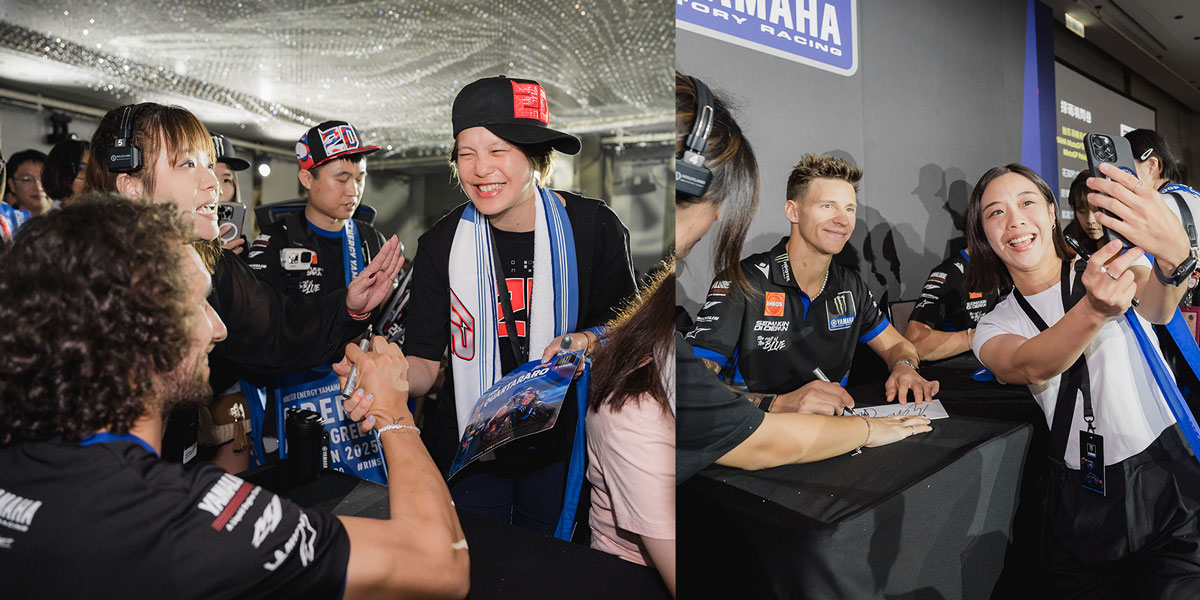 MotoGP選手熱力襲台!Fabio Quartararo & Alex Rins 首度來台!
